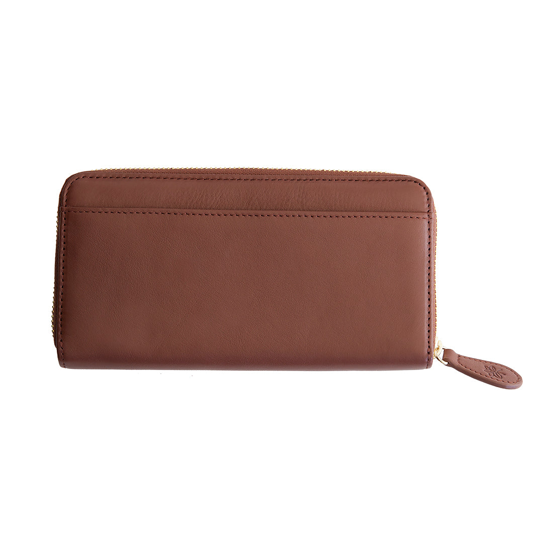 Lily Jade Amber Wallet Brandy Gold